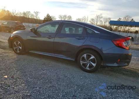2020 Honda Civic Lx z USA, uszkodzony, nr VIN 2HGFC2F69LH519641